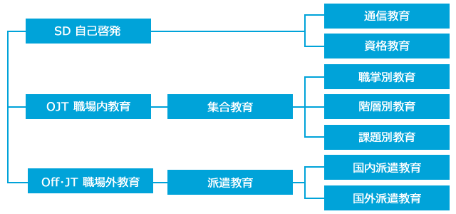 よんやくの教育体系