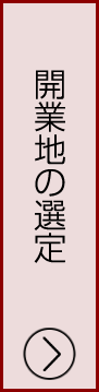 開業地の選定